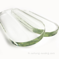 verre à vue ovale de verre de haute qualité